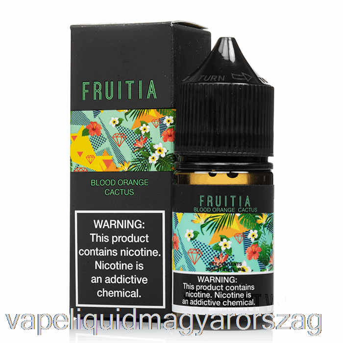 Vérnarancs Kaktusz - Fruitia Sók - 30ml 35mg Vape Folyadék